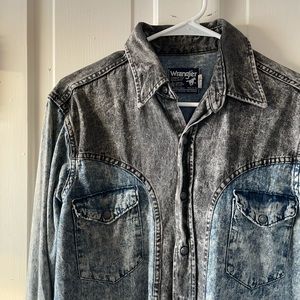 Wrangler Denim Top • Vintage